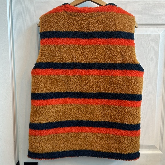 J Crew fleece vest reversible liner - Picture 3 of 7